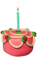 pink cake
