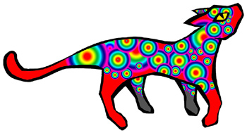 rainbow cat