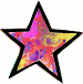 colored star