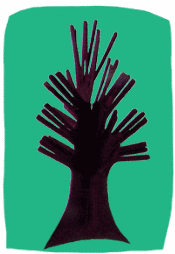 Crystal Tree animated gif from Cat's Clips.