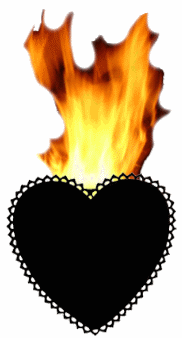 flaming heart