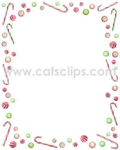 peppermint candy border