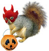 Squirrel Trick or Treet from Cat's Clips