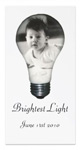 light bulb photocard at zazzle