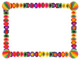 birthday garland border