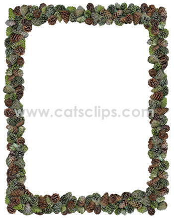 pinecone borders