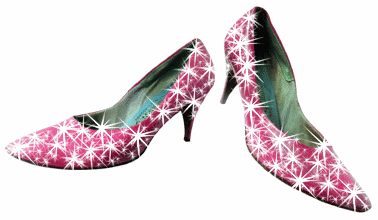 pink high heels